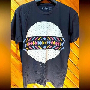 LIRA Manufacturing Co. Short Sleeve Graphic Men T-Shirt Medium Made in USA